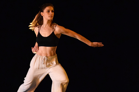 Anđela Bugarija u predstavi Id, foto: Lukman