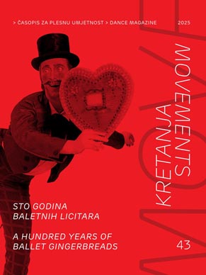 Kretanja, časopis za plesnu umjetnost / Movements, Dance Magazine, urednice Maja Đurinović, Mihaela Devald Roksandić, br. 43, Hrvatski centar ITI, Zagreb, 2025.