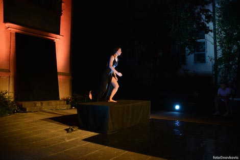 Krležina Saloma / Rekvijem za mladog umjetnika, autorski projekt Selme Mehić i Maje Đurinović, foto: Saša Novković