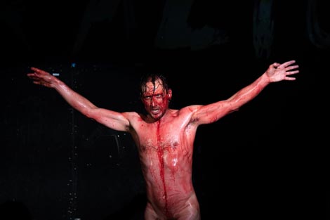 SNG Drama Ljubljana i Via Negativa: Marko Mandić, Bojan Jablanovec, MandićCirkus, red. Bojan Jablanovec, foto Patrik Ivačić