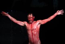 SNG Drama Ljubljana i Via Negativa: Marko Mandić, Bojan Jablanovec, MandićCirkus, red. Bojan Jablanovec, foto Patrik Ivačić