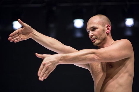 Teatr Breton Cafe: Nijinsky: The Rite of Spring, koncept i režija Sławomir Krawczyński, koreografi: Anna Godowska, Tomasz Wygoda