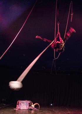 Cie Circo Nagual, Meksiko / Francuska: Ofrenda, autor Jabber Daniel Bonfil, foto: Facebook