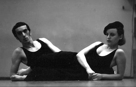 Žak Valenta i Senka Baruška, Amsterdam, foto Damir, 1993.