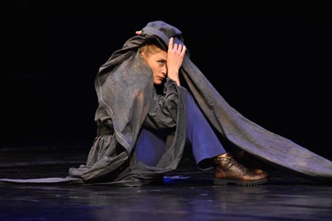 Kristina Lisica u plesnoj minijaturi Exit, kor. Natali Radelić